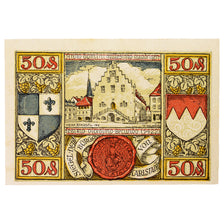 Billet, Allemagne, Karlstadt a.M. Stadt, 50 Pfennig, Batiment, 1920, SUP+