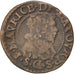 Münze, FRENCH STATES, BOUILLON & SEDAN, 2 Tournois, 1632, SS, Kupfer, CGKL:574