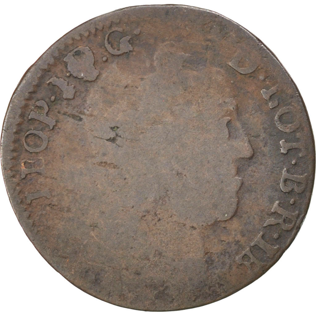 LORRAINE, Duché de Lorraine, Léopold Ier, Liard, 1728