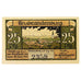 Banknote, Germany, Neubrandenburg Stadt, 25 Pfennig, paysage 5, 1921