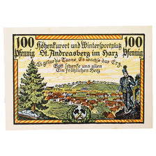 Banknote, Germany, St Andreasberg, 100 Pfennig, paysage 2, 1921, 1921-10-01