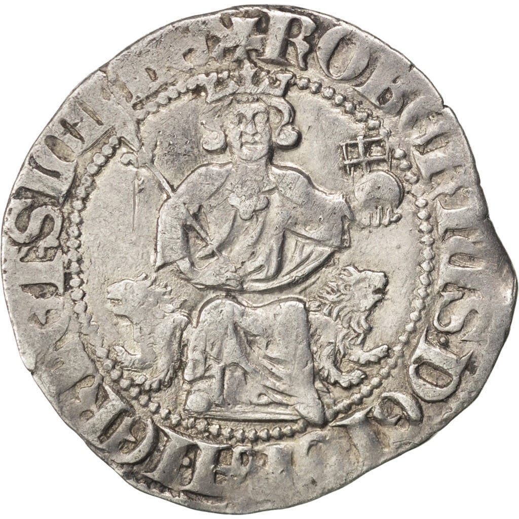 Italy, Carlin, Neapolis, EF(40-45), Silver, Boudeau #830, 3.90