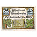 Banknote, Germany, Saint Andreasberg, 25 Pfennig, Oiseaux 1, 1921, 1921-10-10