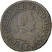 Münze, FRENCH STATES, CHATEAU-RENAUD, 2 Deniers, Tournois, S+, Kupfer, CGKL:674