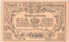 Banconote, Germania, Norenberg Stadt, 50 Pfennig, Animaux, 1920, 1920-06-01