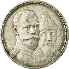 Coin, Russia, Nicholas II, Rouble, 1913, St. Petersburg, AU(55-58), Silver
