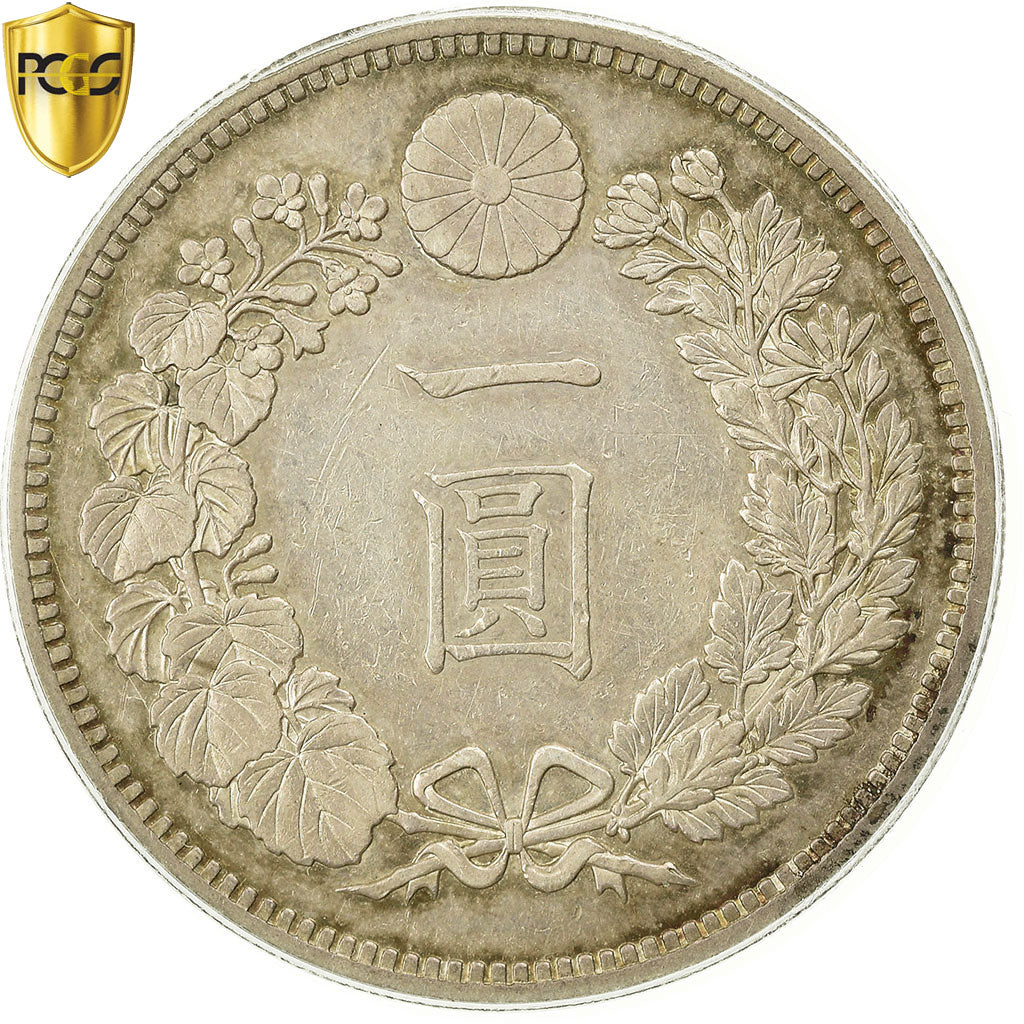 Monnaie, Japon, Mutsuhito, Yen, 1883, Osaka, PCGS, AU53, TTB+, Argent, KM:A25.2