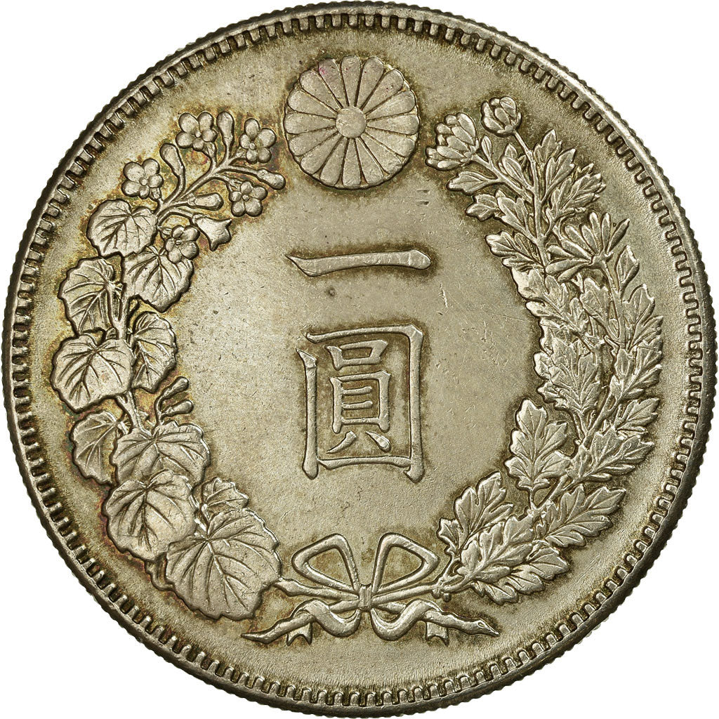 Monnaie, Japon, Mutsuhito, Yen, 1889, Osaka, SUP, Argent, KM:A25.3