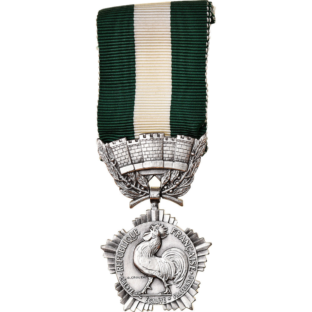 France, Collectivités locales, Politics, Society, War, Médaille, Non circulé