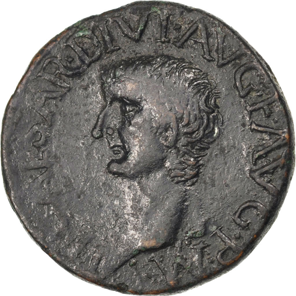 Tiberius, As, ilici, VF(30-35), Bronze, 13.93