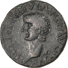 Tiberius, As, ilici, VF(30-35), Bronze, 13.93