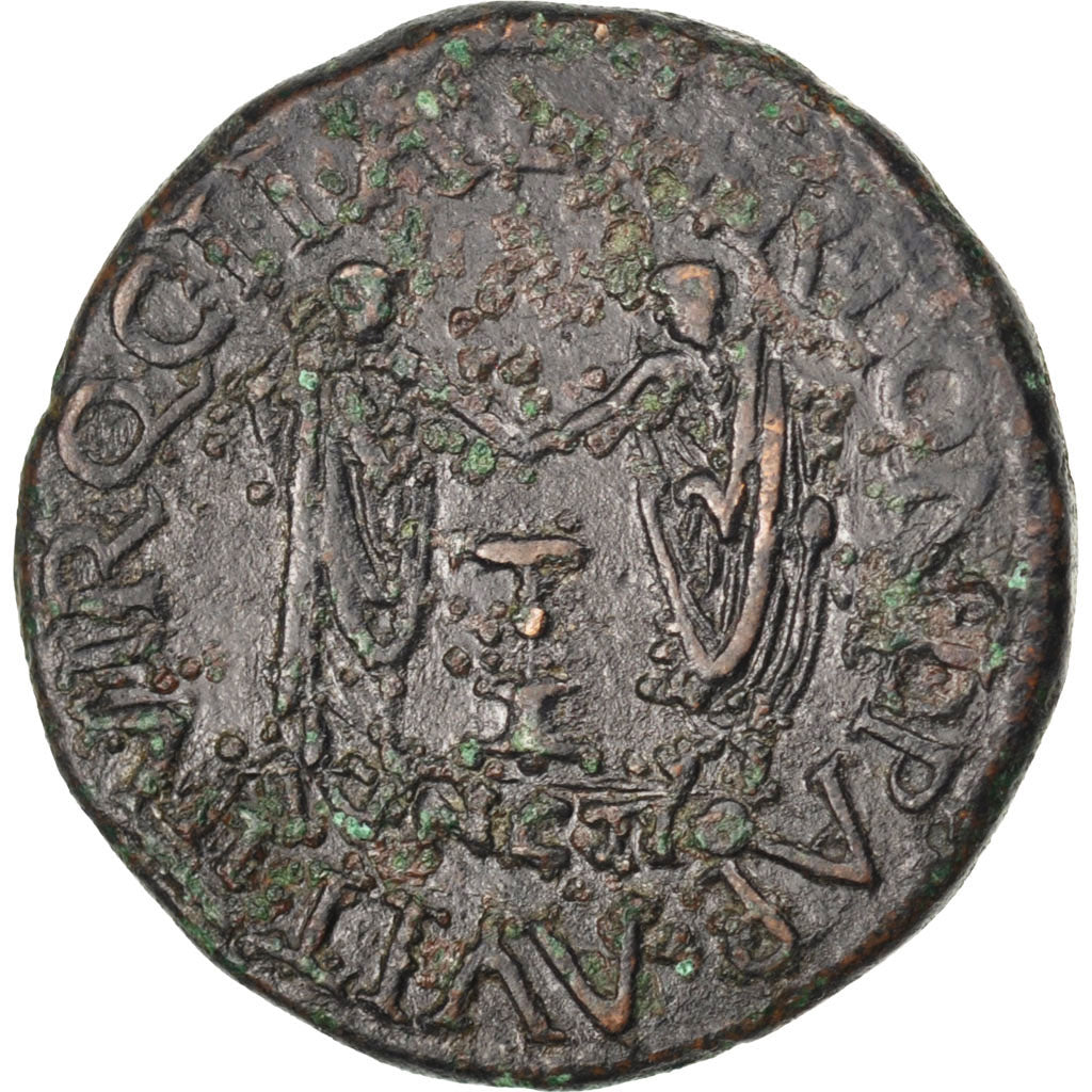 Tiberius, As, ilici, VF(30-35), Bronze, 13.93