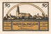 Banconote, Germania, Nordlingen, 50 Pfennig, Village 3, 1918, 1918-10-02, FDS