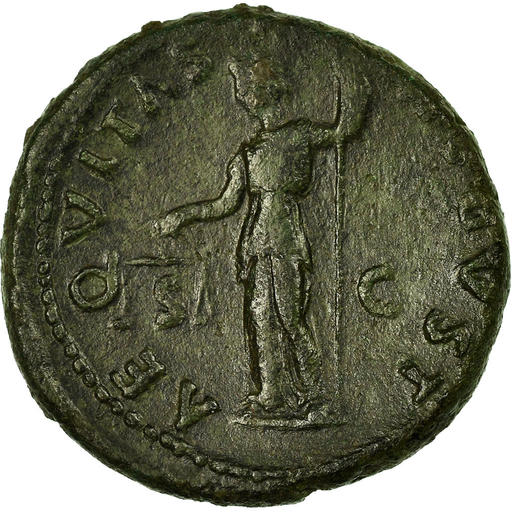 Coin, Domitian, As, Roma, EF(40-45), Bronze, RIC:929