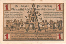 Banknote, Germany, Oelde, 1 Mark, Moulin 1, 1920, 1920-12-07, UNC(63)