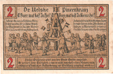 Banknote, Germany, Oelde, 2 Mark, moulin 2, 1920, 1920-12-07, UNC(63)