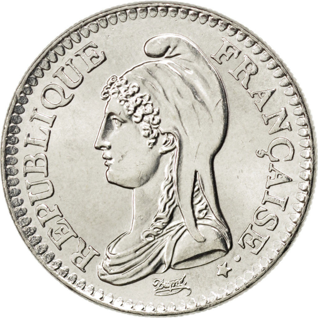 FRANCE, République, Franc, 1992, Paris, KM #1004.1, MS(63), Nickel, 24, Gadoury