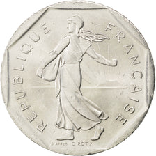 FRANCE, Semeuse, 2 Francs, 1994, KM #942.1, MS(63), Nickel, 26.5, Gadoury #547,.