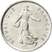Moneda, Francia, Semeuse, 5 Francs, 1987, SC, Níquel recubierto de cobre -
