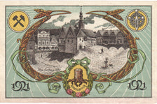 Banknote, Germany, Neurode Stadt, 50 Pfennig, village, 1921, UNC(60-62)