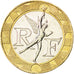 FRANCE, Génie, 10 Francs, 2000, KM #964.1, MS(63), Bi-Metallic, 23, Gadoury #827