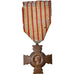 Francia, Croix du Combattant, medalla, Muy buen estado, Bronce, 36