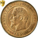 Coin, France, Napoleon III, Napoléon III, 10 Centimes, 1857, Paris, PCGS