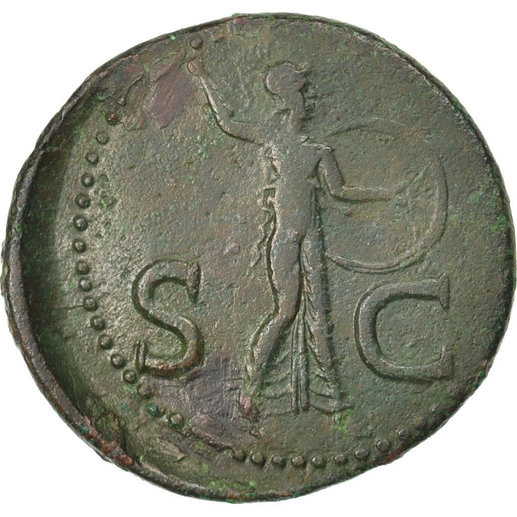 As, Roma, VF(30-35), Bronze, RIC #116, 10.85