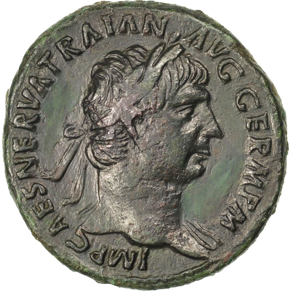 Trajan, As, Rome, RIC 435