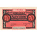 Banknote, Germany, Kurzenmoor, 70 Pfennig, tennis, 1921, 1921-12-31, UNC(63)
