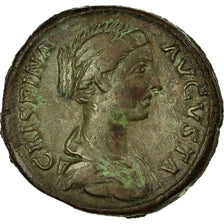 Monnaie, Crispine, Sesterce, Roma, TTB, Bronze, RIC:665