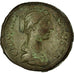 Moneta, Crispina, Sestertius, Roma, EF(40-45), Bronze, RIC:665
