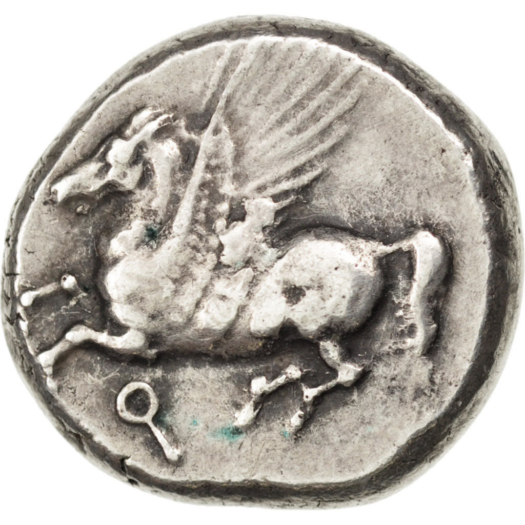 Corinthia, Corinth, Stater, Corinth, EF(40-45), Silver, 8.49