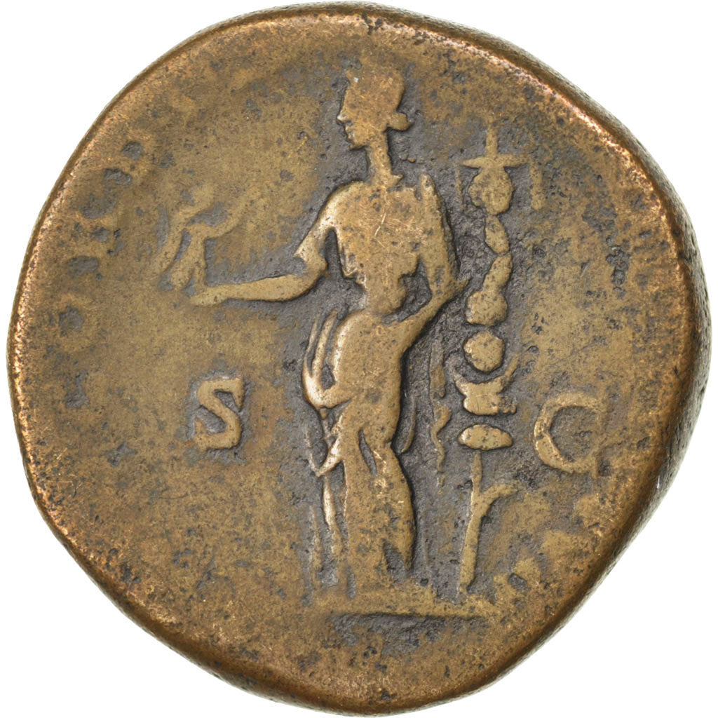 Sestertius, Roma, MB+, Bronzo, RIC:600