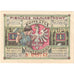 Banconote, Germania, Kunzendorf Gemeinde, 1 Mark, personnage, 1923, 1923-10-01