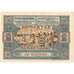 Banknote, Germany, Kunzendorf Gemeinde, 2 Mark, personnage, 1923, 1923-10-01