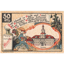 Banknote, Germany, Königsee, 50 Pfennig, lutin, 1921, 1921-01-01, UNC(65-70)