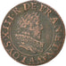Louis XIII, Double Tournois, 1628 A, Paris, CGKL 394
