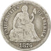 UNITED STATES, Seated Liberty Dime, Dime, 1876, U.S. Mint, KM #A92, VF(20-25),..