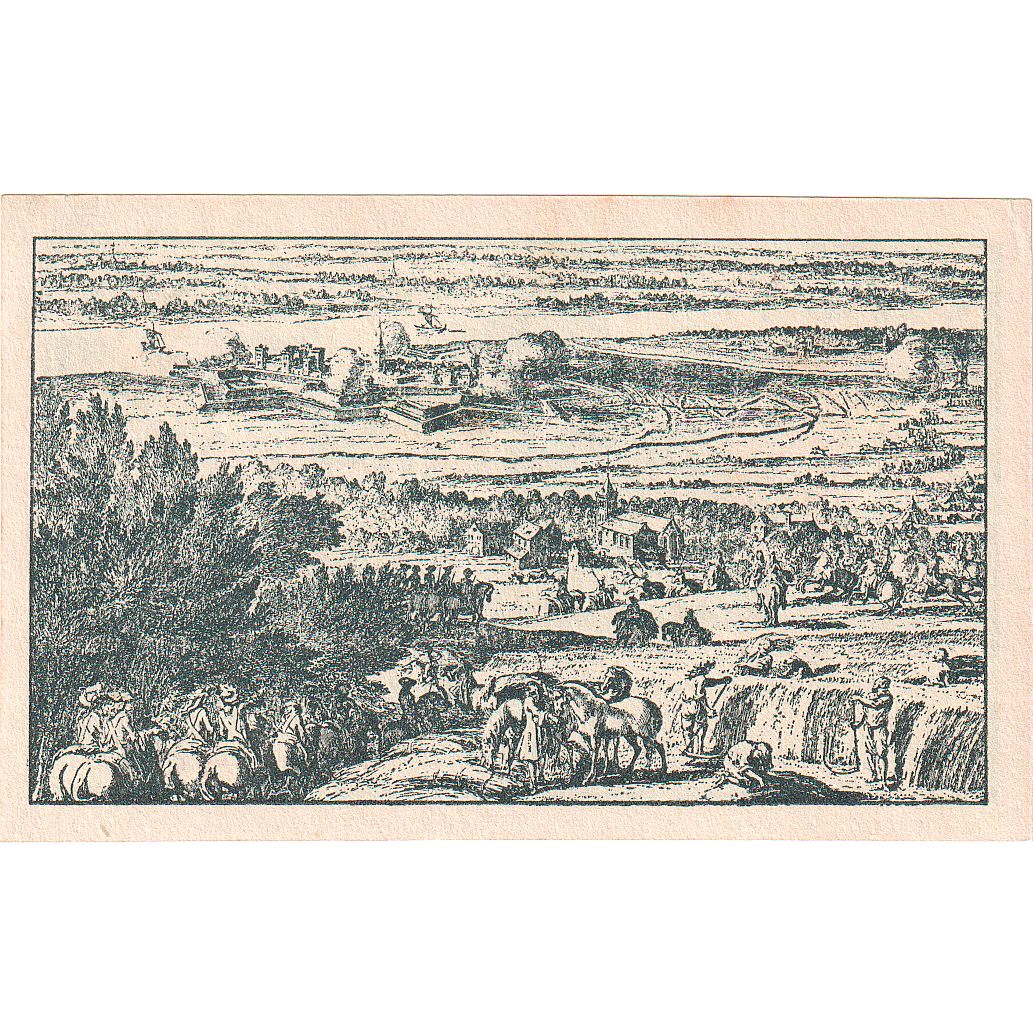 Banknote, Germany, Orsoy Stadt, 1 Mark, paysage 1, 1921, 1921-05-01, UNC(65-70)