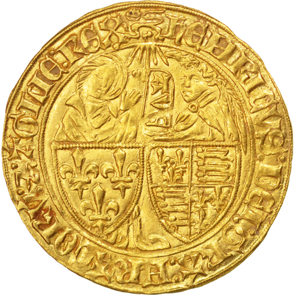 FRANCE, Salut d'or, Rouen, AU(55-58), Gold, Duplessy #443A, 999.99