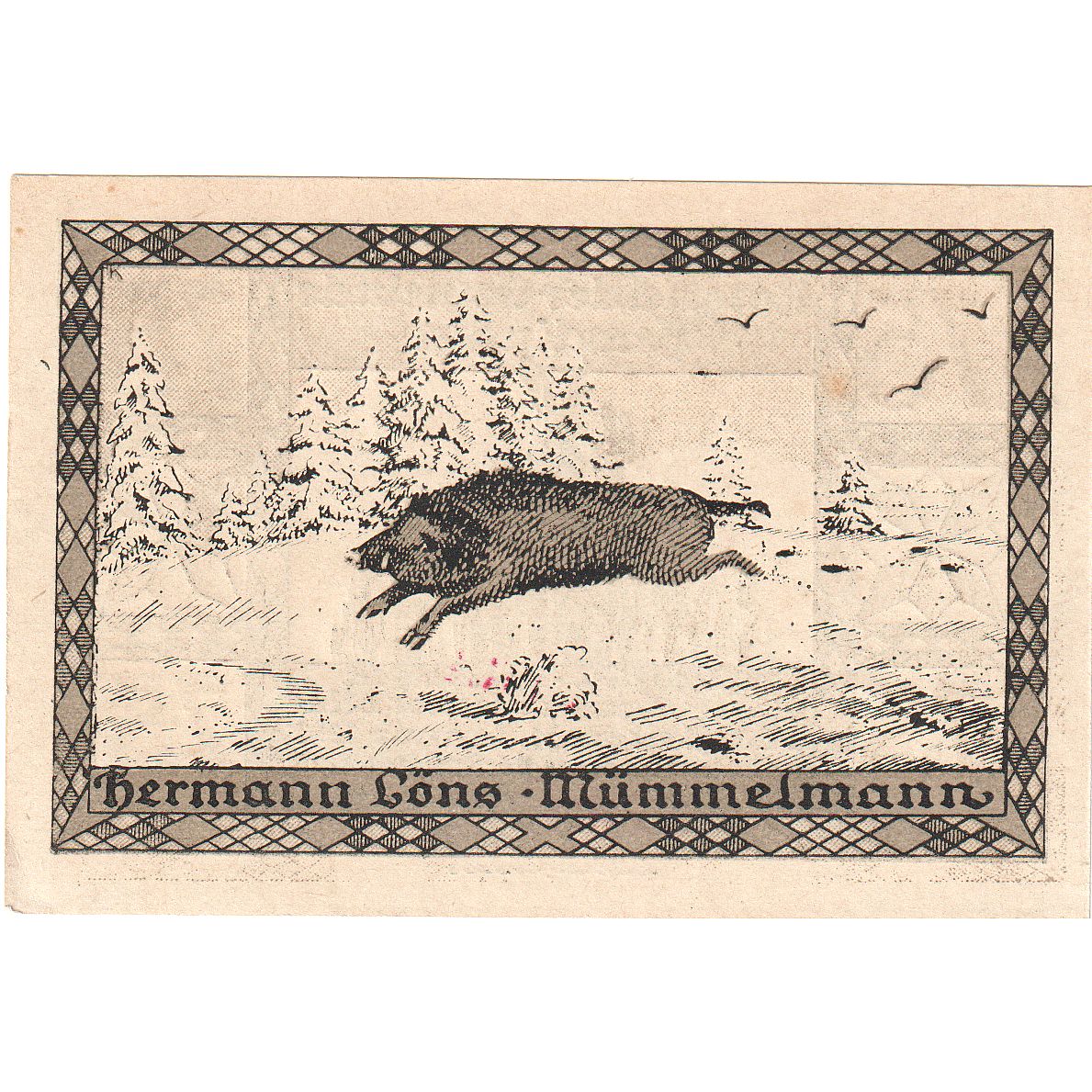 Banknote, Germany, Hemdingen Gemeinde, 75 Pfennig, Animaux, 1922, 1922-01-31