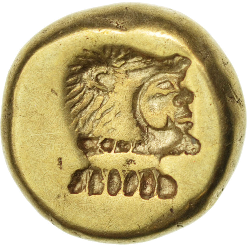 Lesbos, 480-350 Bf JC, Mytilene, Hekte, Mytilene, EF(40-45), Electrum, 2.52