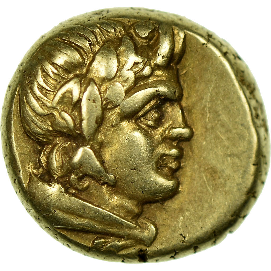 Coin, Lesbos, 480-350 Bf JC, Mytilene, Hekte, Mytilene, AU(50-53), Electrum