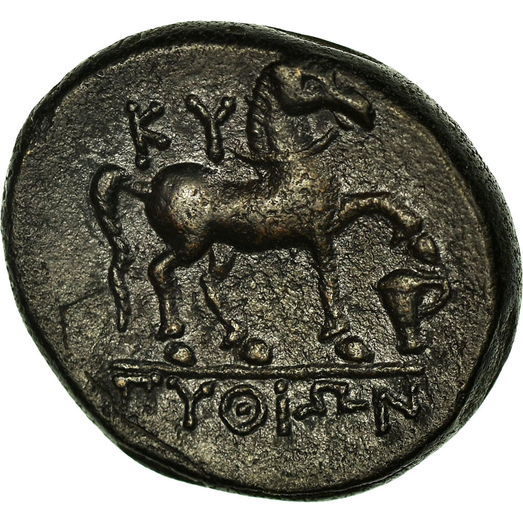 Coin, Aeolis, Kyme, Bronze Æ, Kyme, AU(55-58), Bronze, BMC:70-2