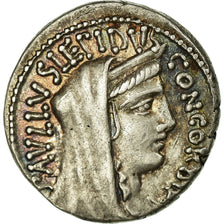 Moneta, Aemilia, Denarius, Roma, SPL-, Argento, Babelon:10