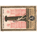 Banknote, Germany, Hamburg, 1 Mark, statue, 1921, 1921-08-12, UNC(65-70)
