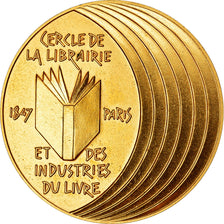 France, Medal, Cercle de la Librairie et des Industries du Livre, Paris, 1982