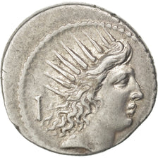 Claudia, Denarius, Roma, AU(55-58), Silver, Babelon #17, 3.89