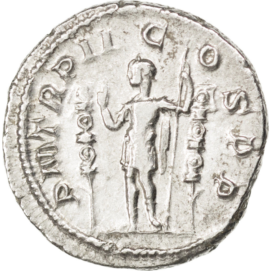 Coin, Maximinus I Thrax, Denarius, Roma, AU(50-53), Silver, RIC:3